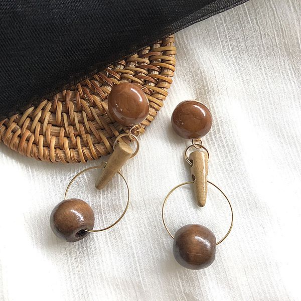 dangle & chandelier ujbox 2021 autumn winter wood geometric retro earrings ethnic women hand-made personality fashion drop, Silver
dangle & chandelier ujbox 2021 autumn winter wood geometric retro earrings ethnic women hand-made personality fashion drop, Silver