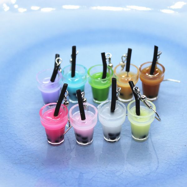 2020 new creative pearl milk cup resin earrings women's fashion simulation drink cup jewelry funny diy gifts, Silver
2020 new creative pearl milk cup resin earrings women's fashion simulation drink cup jewelry funny diy gifts, Silver