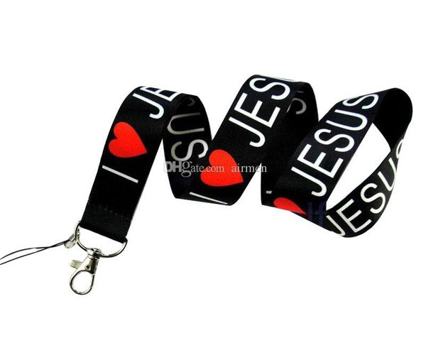 i love jesus styles neck lanyard for mp3/4 cell phone id card key chain straps fashion good quality
i love jesus styles neck lanyard for mp3/4 cell phone id card key chain straps fashion good quality