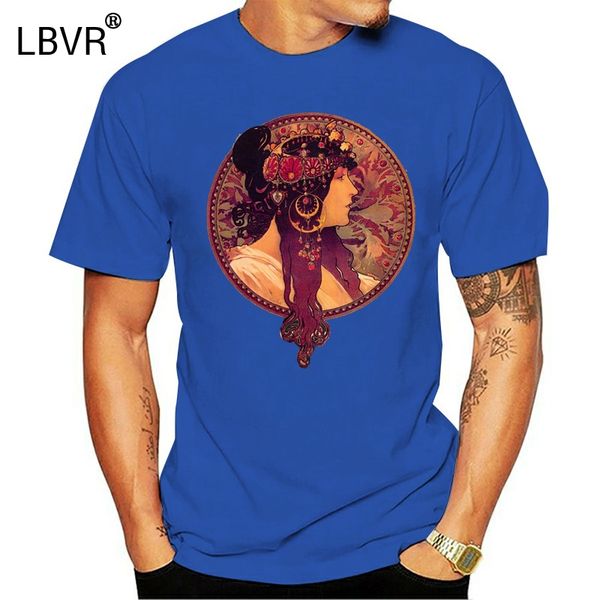 alphonse mucha donna orechini t shirt 100% cotton custom breathable spring autumn family anti-wrinkle crew neck original shirt
alphonse mucha donna orechini t shirt 100% cotton custom breathable spring autumn family anti-wrinkle crew neck original shirt