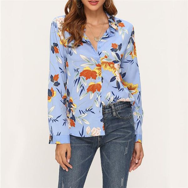 chiffon shirts woman autumn fashion lapel neck long sleeve shirt women loose casual clothes womens floral plant, White
chiffon shirts woman autumn fashion lapel neck long sleeve shirt women loose casual clothes womens floral plant, White