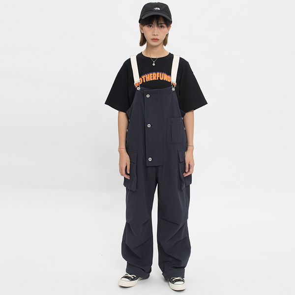 men's pants multi-pocket overalls solid jumpsuits safari style work baggy bib trousers men cargo streetwear, Black
men's pants multi-pocket overalls solid jumpsuits safari style work baggy bib trousers men cargo streetwear, Black