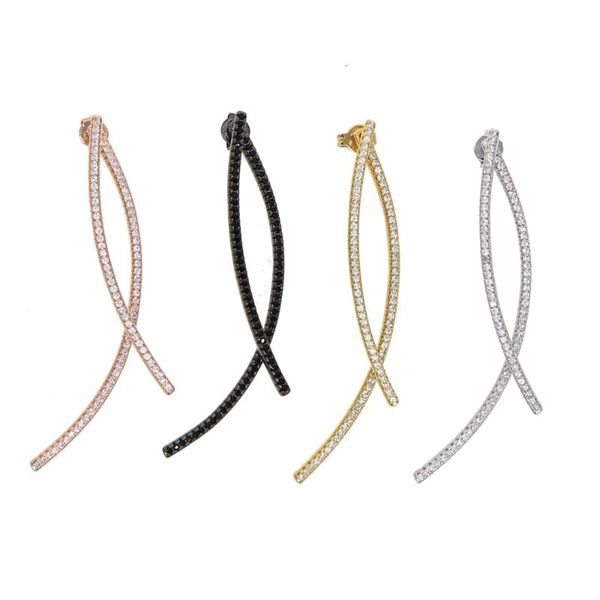 cz curve bar double side earring cz circle fashion jewelry 4 colors selling jewelry factory price two way used earring, Golden;silver
cz curve bar double side earring cz circle fashion jewelry 4 colors selling jewelry factory price two way used earring, Golden;silver