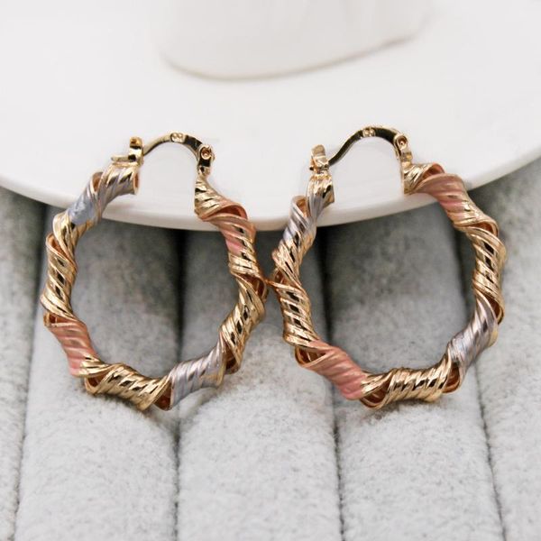 fashion trendy tie dye twist hoop earrings for women's earring gold filled earring circle earrings wedding jewelry, Golden;silver
fashion trendy tie dye twist hoop earrings for women's earring gold filled earring circle earrings wedding jewelry, Golden;silver