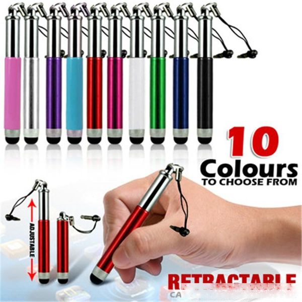 retractable capacitive mini stylus touch screen pen with sling for iphone samsung htc lg tablet ing
retractable capacitive mini stylus touch screen pen with sling for iphone samsung htc lg tablet ing