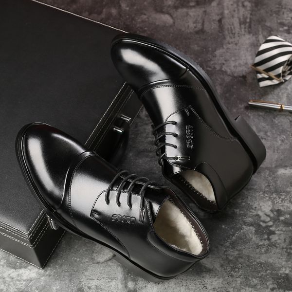 new handmade men leather winter boots warm snow men boots ankle for business dress shoes 758, Black
new handmade men leather winter boots warm snow men boots ankle for business dress shoes 758, Black