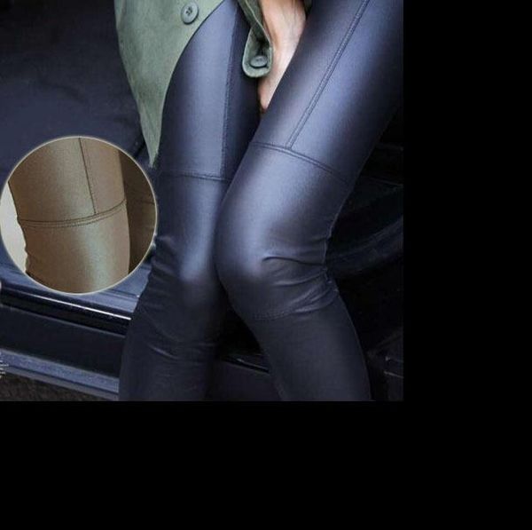 2020 new trend knitting womens nine minutes pants fashion imitation leather slim pu elastic leggings 2 colors, Black
2020 new trend knitting womens nine minutes pants fashion imitation leather slim pu elastic leggings 2 colors, Black