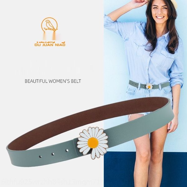 women's genuine leather daisy pin all-match personalized cowhide pin women's genuine leather daisy pinbelt all-match personalized, Black;brown
women's genuine leather daisy pin all-match personalized cowhide pin women's genuine leather daisy pinbelt all-match personalized, Black;brown
