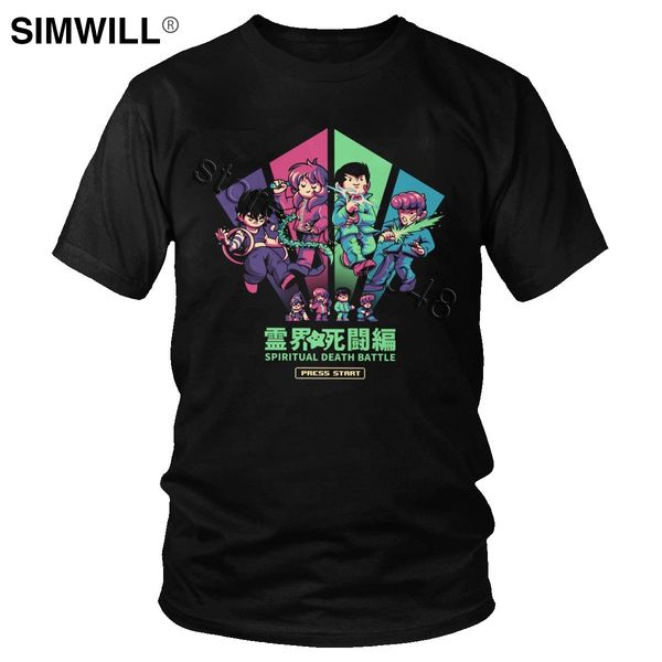 spiritual death battle t shirt fashion graphic cotton t-shirt for men short sleeved streetwear japanese video game tee gift
spiritual death battle t shirt fashion graphic cotton t-shirt for men short sleeved streetwear japanese video game tee gift
