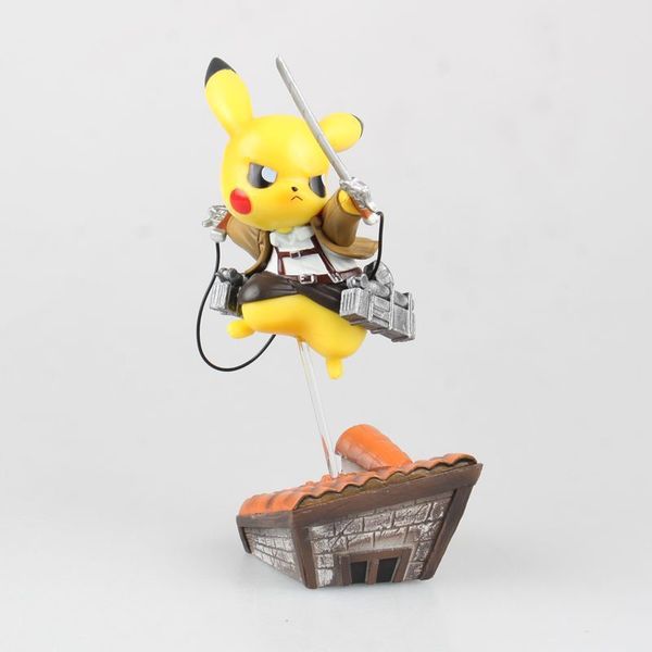 cosplay attack on titan figure toy 6" 15cm mx200319