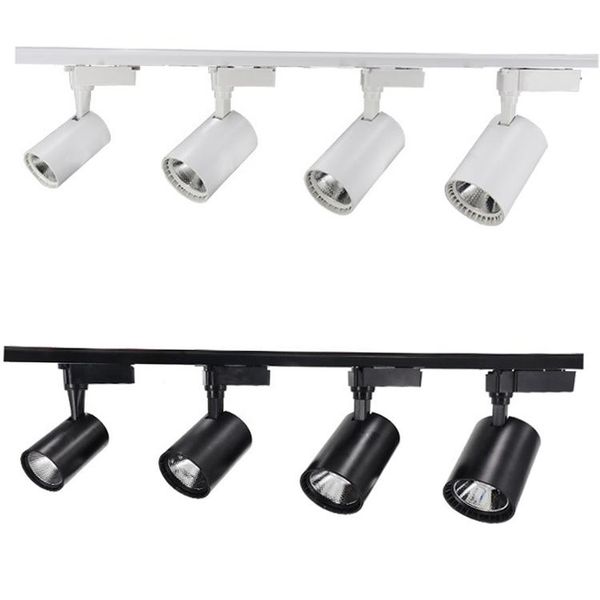 cob 12w 20w 30w 40w led track light aluminum ceiling rail track lighting spot rail spotlights replace halogen lamps ac85-265
cob 12w 20w 30w 40w led track light aluminum ceiling rail track lighting spot rail spotlights replace halogen lamps ac85-265