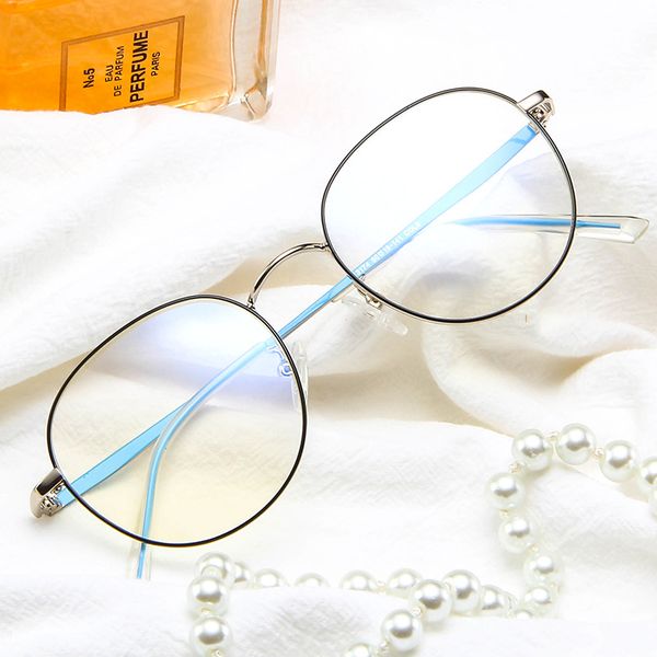 2020 classic new anti-blue light women eyeglasses optics glasses frame round metal retro men eye glasses computer myopia, Black
2020 classic new anti-blue light women eyeglasses optics glasses frame round metal retro men eye glasses computer myopia, Black