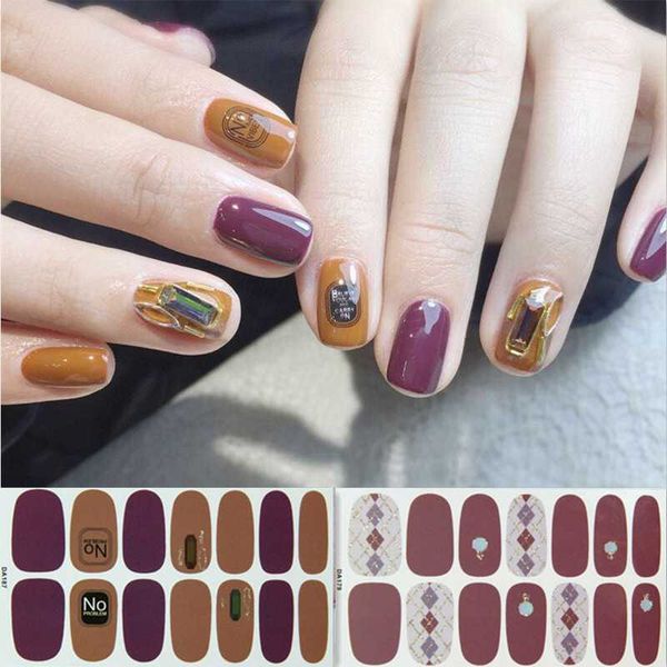 2020 new designs 14 tips nail sticker manicure tools full cover wraps decals art waterproof environmetal decorations tips, Black
2020 new designs 14 tips nail sticker manicure tools full cover wraps decals art waterproof environmetal decorations tips, Black