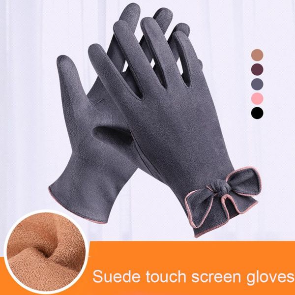 five fingers gloves fashion ladies women touch screen casual women' elegant winter warm outdoor bowknot femme, Blue;gray
five fingers gloves fashion ladies women touch screen casual women' elegant winter warm outdoor bowknot femme, Blue;gray