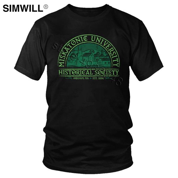 cthulu and lovecraft miskatonic university t-shirt men short sleeve cotton call of cthulhu tee tv necronomicon t shirt gift
cthulu and lovecraft miskatonic university t-shirt men short sleeve cotton call of cthulhu tee tv necronomicon t shirt gift
