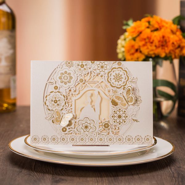 greeting cards (50 pieces/lot) customize print bride&groom wedding invitation card up butterfly lace flowers white banquet cx024
greeting cards (50 pieces/lot) customize print bride&groom wedding invitation card up butterfly lace flowers white banquet cx024