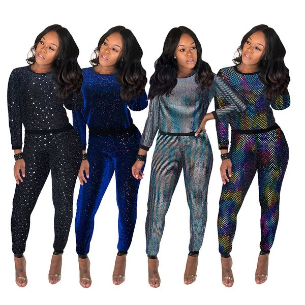 y266 european and american nightclub womens wholesale sequin long sleeve multi-color suit, Gray
y266 european and american nightclub womens wholesale sequin long sleeve multi-color suit, Gray