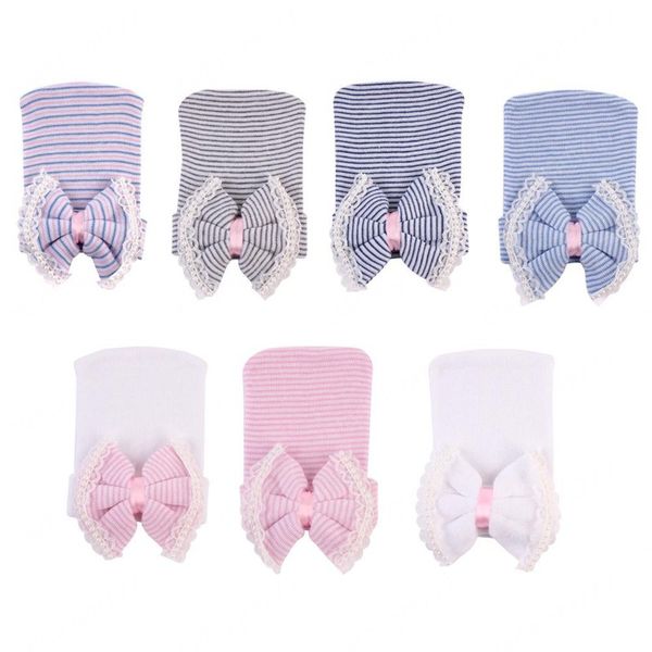 big hair bow knitted hats baby stripe crochet cute hat newborn soft cotton hat lace trim warm tire caps for baby, Yellow
big hair bow knitted hats baby stripe crochet cute hat newborn soft cotton hat lace trim warm tire caps for baby, Yellow