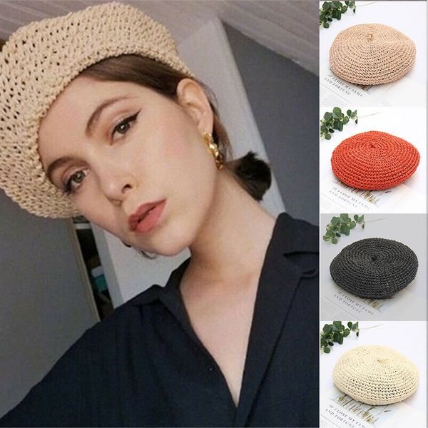 урожай соломы тканые берет французский леди девочка лето beanie hat исполнитель cap hat ручной вводная femme ete, Blue;gray
урожай соломы тканые берет французский леди девочка лето beanie hat исполнитель cap hat ручной вводная femme ete, Blue;gray