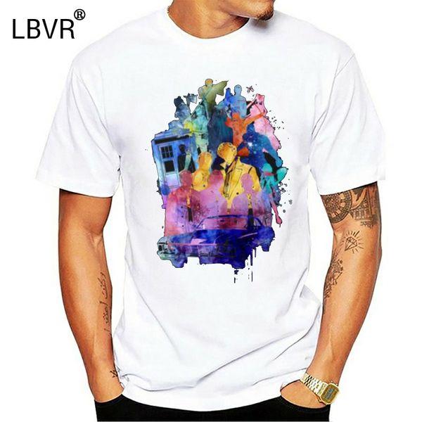 2018 multi-fandom collage fashion men's t-shirt doctor who watercolor design short sleeve tee shirt black
2018 multi-fandom collage fashion men's t-shirt doctor who watercolor design short sleeve tee shirt black