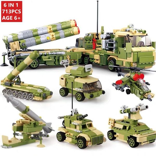 army truck plane 6pcs armour educational missile toys blocks launcher tank sets bricks military kids building lot vehicle s400 qylvtn
army truck plane 6pcs armour educational missile toys blocks launcher tank sets bricks military kids building lot vehicle s400 qylvtn