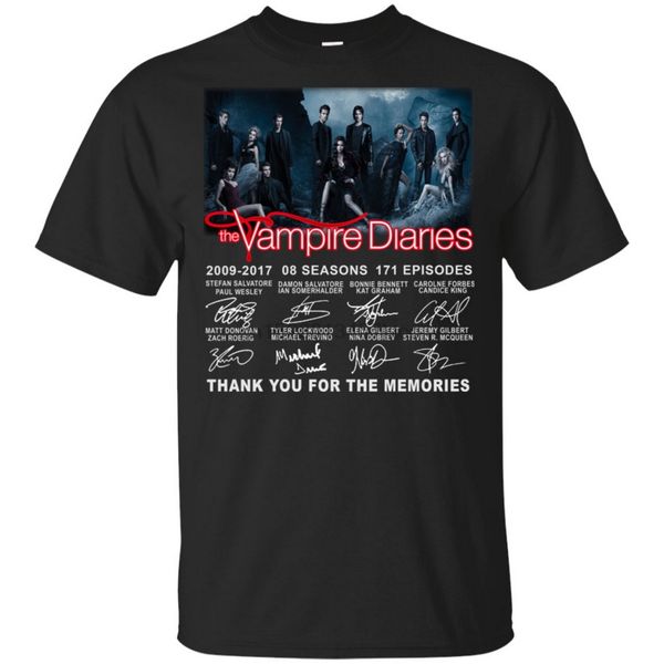 the vampire diaries 2009-2020 8 seasons 171 episodes signature tee t shirt black men vintage o neck t-shirt
the vampire diaries 2009-2020 8 seasons 171 episodes signature tee t shirt black men vintage o neck t-shirt