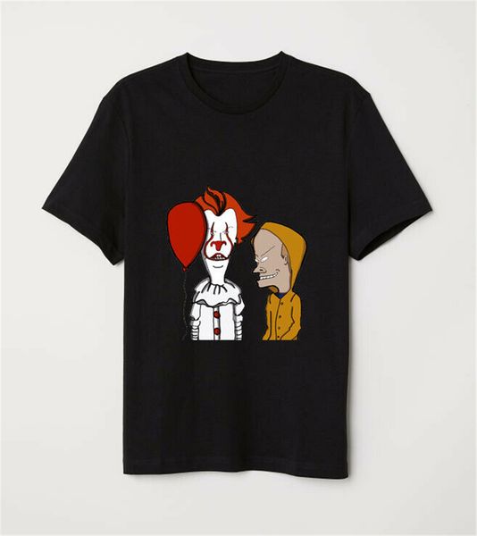 бивис и баттхед x это pennywise и джорджи halloween horror черная футболка стиль круглый tee shirt
бивис и баттхед x это pennywise и джорджи halloween horror черная футболка стиль круглый tee shirt