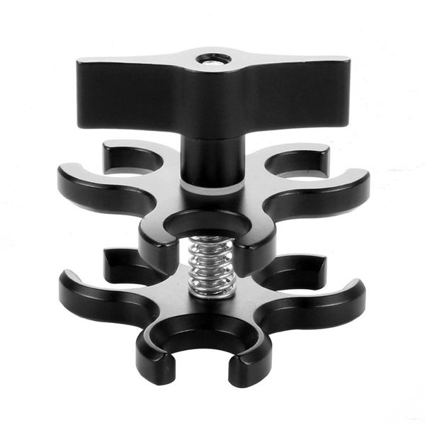 stabilizers upgrade clamp 3-hole aluminum triple butterfly clip diving light arm ball head mount adapter for action camera tripod
stabilizers upgrade clamp 3-hole aluminum triple butterfly clip diving light arm ball head mount adapter for action camera tripod