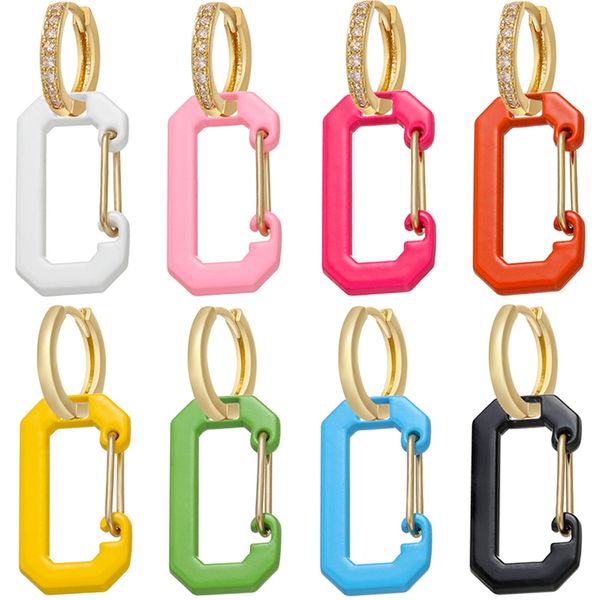 hoop & huggie zhukou 2021 1 piece gold/silver color geometric small earrings women brass cz enamel earring hoops jewelry model:ve199, Golden;silver
hoop & huggie zhukou 2021 1 piece gold/silver color geometric small earrings women brass cz enamel earring hoops jewelry model:ve199, Golden;silver