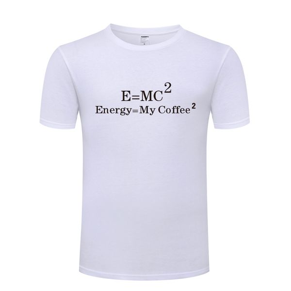 einstein mass energy equation - energy equal my coffee funny t shirt tshirt men 2018 new short sleeve cotton casual t-shirt
einstein mass energy equation - energy equal my coffee funny t shirt tshirt men 2018 new short sleeve cotton casual t-shirt