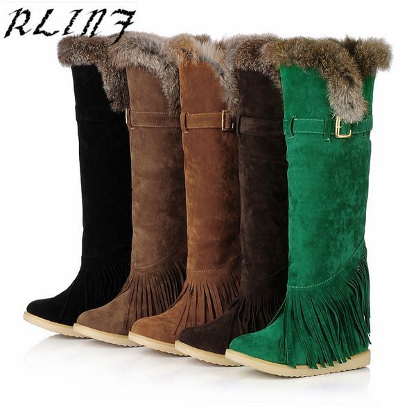 boots rlinf 2021 winter high women snow plush warm flat with round head tassel scrub, Black
boots rlinf 2021 winter high women snow plush warm flat with round head tassel scrub, Black