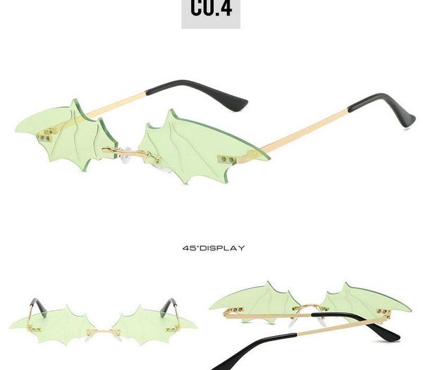 bat rimless sunglasses fashion show sunglasses for women vintage bat face sun glasses female oculos de sol uv400 shades beauty ocwcs tpdyo, White;black
bat rimless sunglasses fashion show sunglasses for women vintage bat face sun glasses female oculos de sol uv400 shades beauty ocwcs tpdyo, White;black