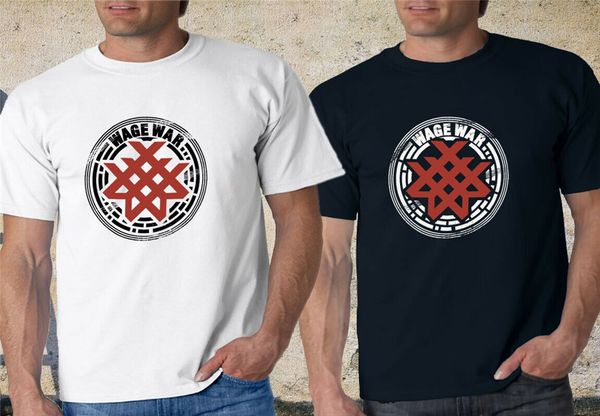wage war men's circle symbol logo men's black & white t shirt tee for youth middle-age the elder tee shirt
wage war men's circle symbol logo men's black & white t shirt tee for youth middle-age the elder tee shirt