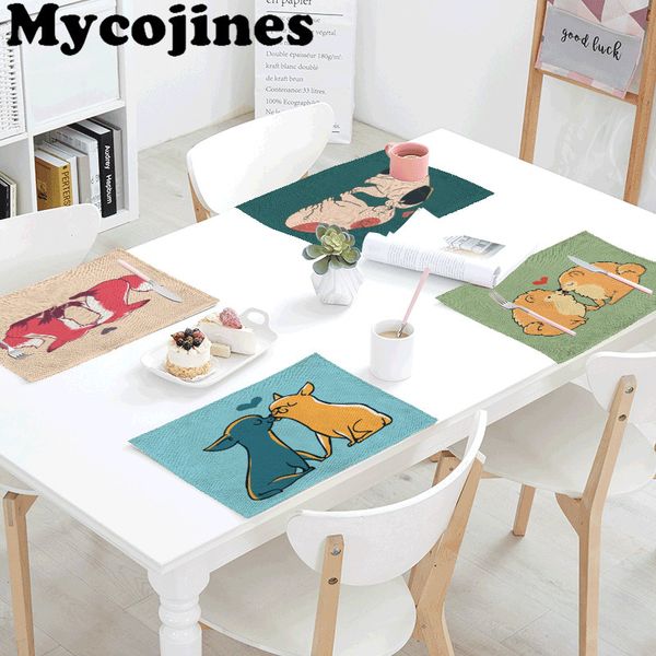 wholesale animal tablecloth 42x32cm dog monkey sea lion napkin towel mat coffee table kitchen restaurant decor western mat
wholesale animal tablecloth 42x32cm dog monkey sea lion napkin towel mat coffee table kitchen restaurant decor western mat