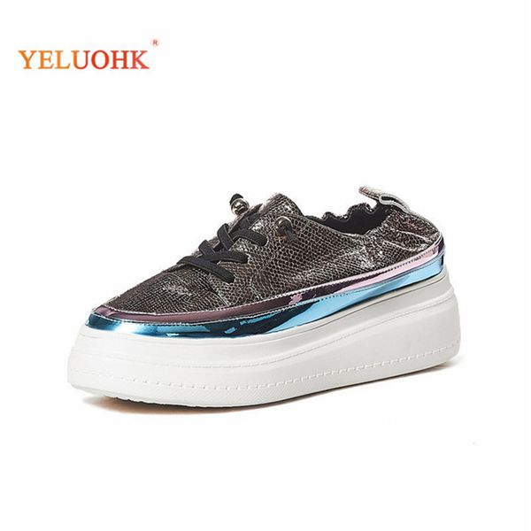 34-39 platform flat shoes women genuine leather women loafers slip on flats female, Black
34-39 platform flat shoes women genuine leather women loafers slip on flats female, Black