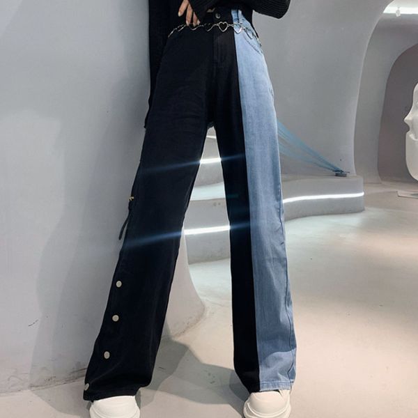 new summer vintage jeans woman long trousers cowboy female loose streetwear high waist women jeans split clothes wide leg, Blue
new summer vintage jeans woman long trousers cowboy female loose streetwear high waist women jeans split clothes wide leg, Blue