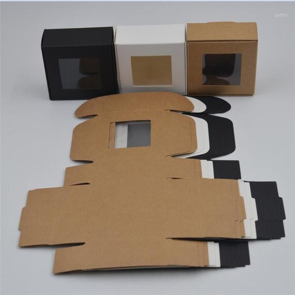 gift wrap 30pcs 4 sizes kraft paper boxes brown small box with window white/black handmade soap party present packing1
gift wrap 30pcs 4 sizes kraft paper boxes brown small box with window white/black handmade soap party present packing1