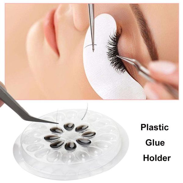 glue gasket eyelash glue holder adhesive pallet eyelash extension pads stand on plastic holder
glue gasket eyelash glue holder adhesive pallet eyelash extension pads stand on plastic holder