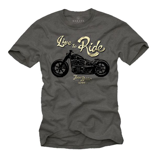 2019 fashion t shirt motorrad herren t-shirt mit custom twin bobber - live to ride biker manner shirt tee shirt
2019 fashion t shirt motorrad herren t-shirt mit custom twin bobber - live to ride biker manner shirt tee shirt
