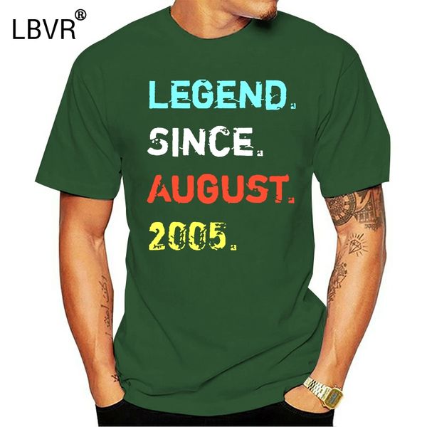 new fashion trend cool legend since august 2005 13 years old birthday gift shirt men's t-shirt
new fashion trend cool legend since august 2005 13 years old birthday gift shirt men's t-shirt