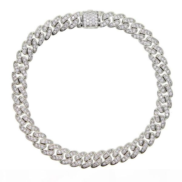 6.5mm gold silver color iced out crystal miami cuban chain bracelet cz cuban bracelet rock women men hiphop jewelry, Golden;silver
6.5mm gold silver color iced out crystal miami cuban chain bracelet cz cuban bracelet rock women men hiphop jewelry, Golden;silver
