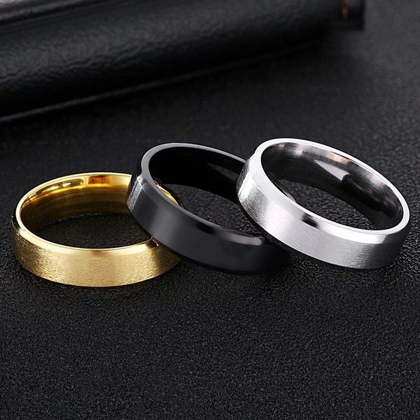 8mm rotatable basic ring for men black/gold/silver color stainless steel casual male stylish punk jewelry, Golden;silver
8mm rotatable basic ring for men black/gold/silver color stainless steel casual male stylish punk jewelry, Golden;silver