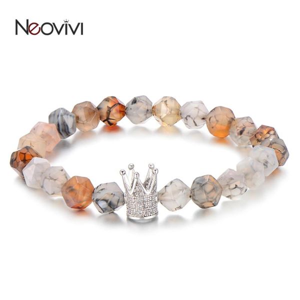 charm bracelets neovivi natural stone faceted beads jewelry stretchy micro pave cz crown for women men fashion bangles gifts, Golden;silver
charm bracelets neovivi natural stone faceted beads jewelry stretchy micro pave cz crown for women men fashion bangles gifts, Golden;silver