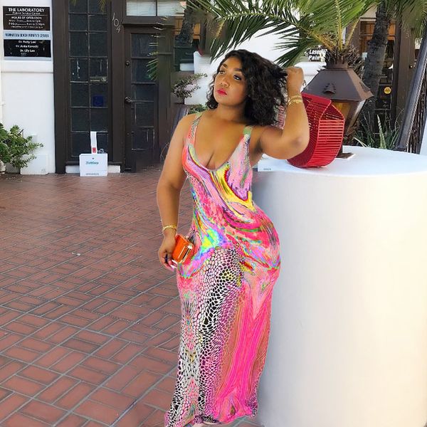 мода без рукавов snake tie dye печати sexy maxi длинное платье женщины vintage vestidos bodycon фитнес party club эпикировка sundress, Black;gray
мода без рукавов snake tie dye печати sexy maxi длинное платье женщины vintage vestidos bodycon фитнес party club эпикировка sundress, Black;gray