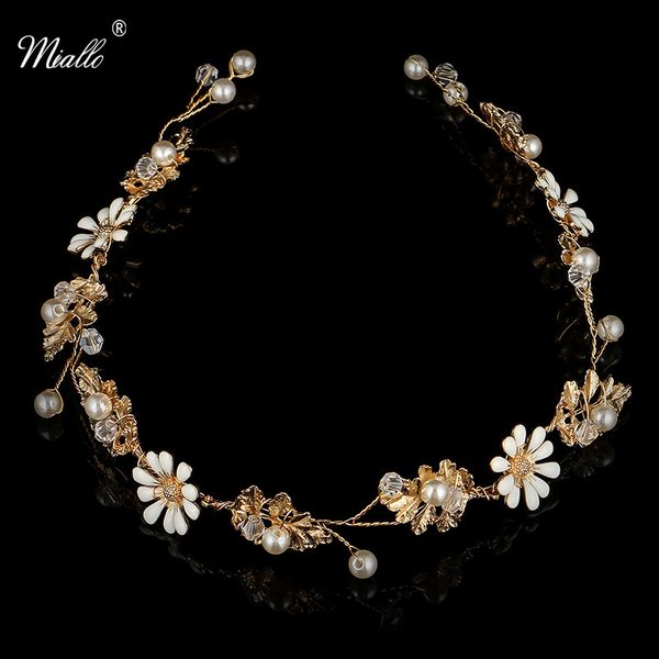 miallo bridal luscious headband handmade bridal tiaras crown chains wedding hair crown flower handvines accessories jewelry, Golden;silver
miallo bridal luscious headband handmade bridal tiaras crown chains wedding hair crown flower handvines accessories jewelry, Golden;silver