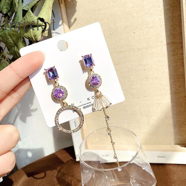 classic rhinestone geometric women dangle earrings long asymmetrical earrings for women drops, Silver
classic rhinestone geometric women dangle earrings long asymmetrical earrings for women drops, Silver