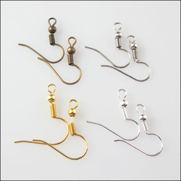 stud 120pcs spring ball french earring hooks 20mm gold dull silver plated bronze, Golden;silver
stud 120pcs spring ball french earring hooks 20mm gold dull silver plated bronze, Golden;silver