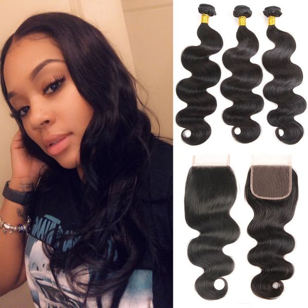бразильский body wave 3 пачки с закрытием natural black 100% человеческих волос bundle с человеческих волос шнурка закрытие, Black;brown
бразильский body wave 3 пачки с закрытием natural black 100% человеческих волос bundle с человеческих волос шнурка закрытие, Black;brown