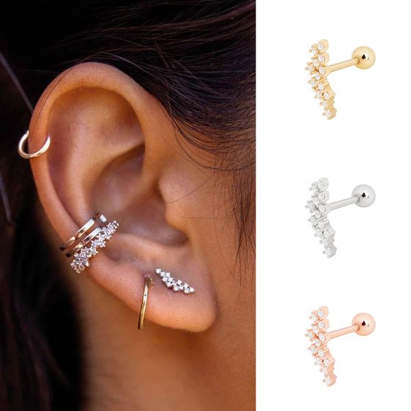 other canner luxury 925 sterling silver stud earrings for women oorbellen voor vrouwen couple gift orecchini kolczyki pierced earring, Golden;silver
other canner luxury 925 sterling silver stud earrings for women oorbellen voor vrouwen couple gift orecchini kolczyki pierced earring, Golden;silver