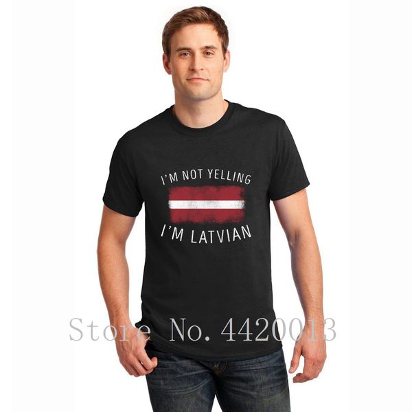 print cotton round neck i m not yelling i m latvian latvia pride design standard summer style trend hiphop t shirt men
print cotton round neck i m not yelling i m latvian latvia pride design standard summer style trend hiphop t shirt men